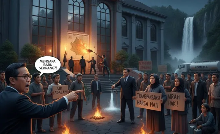 Polemik Air Ciremai: DPRD Kuningan Baru Bergerak Setelah Rakyat Berteriak