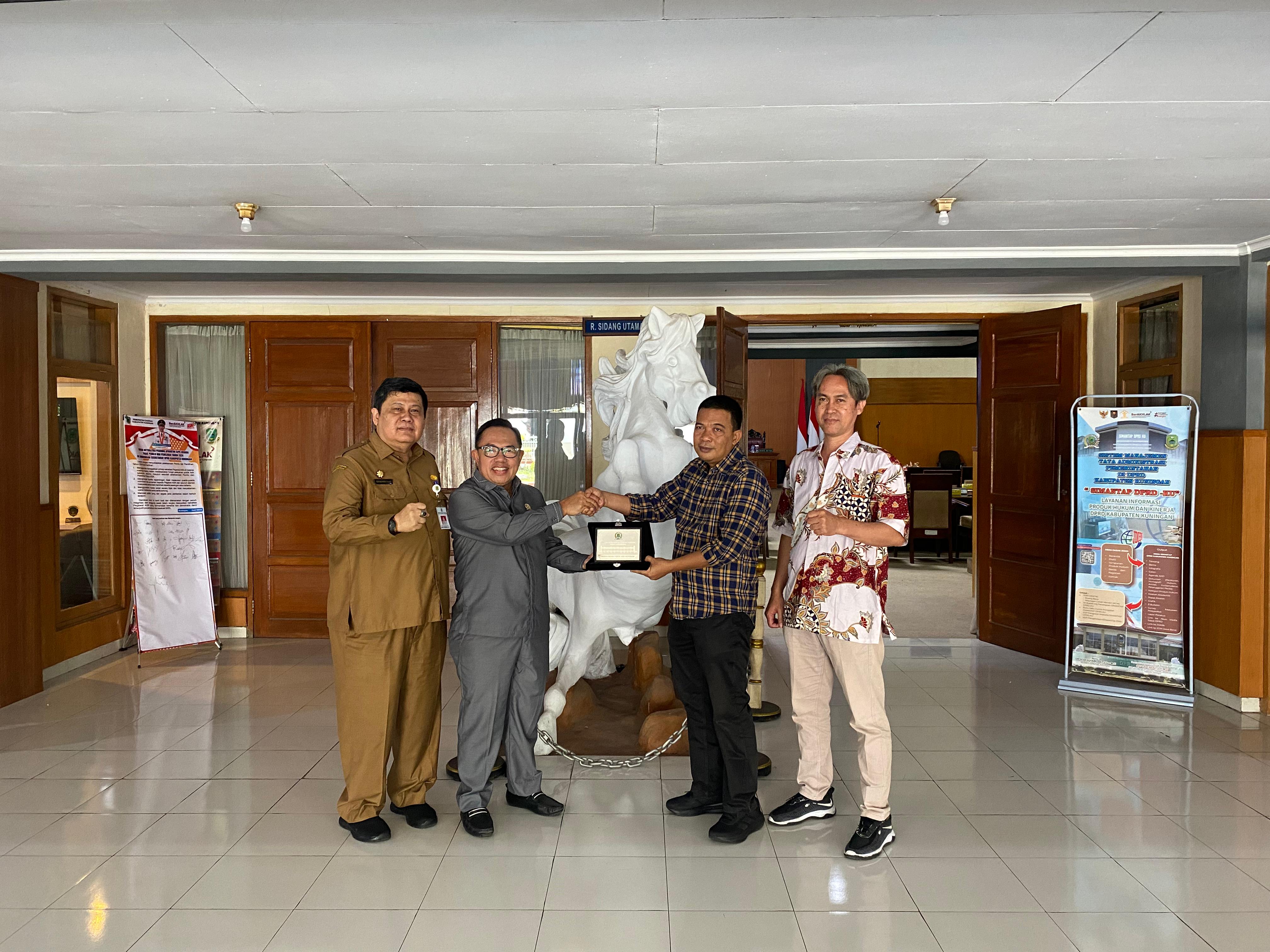 Penerimaan Kunjungan DPRD Kota Tangerang