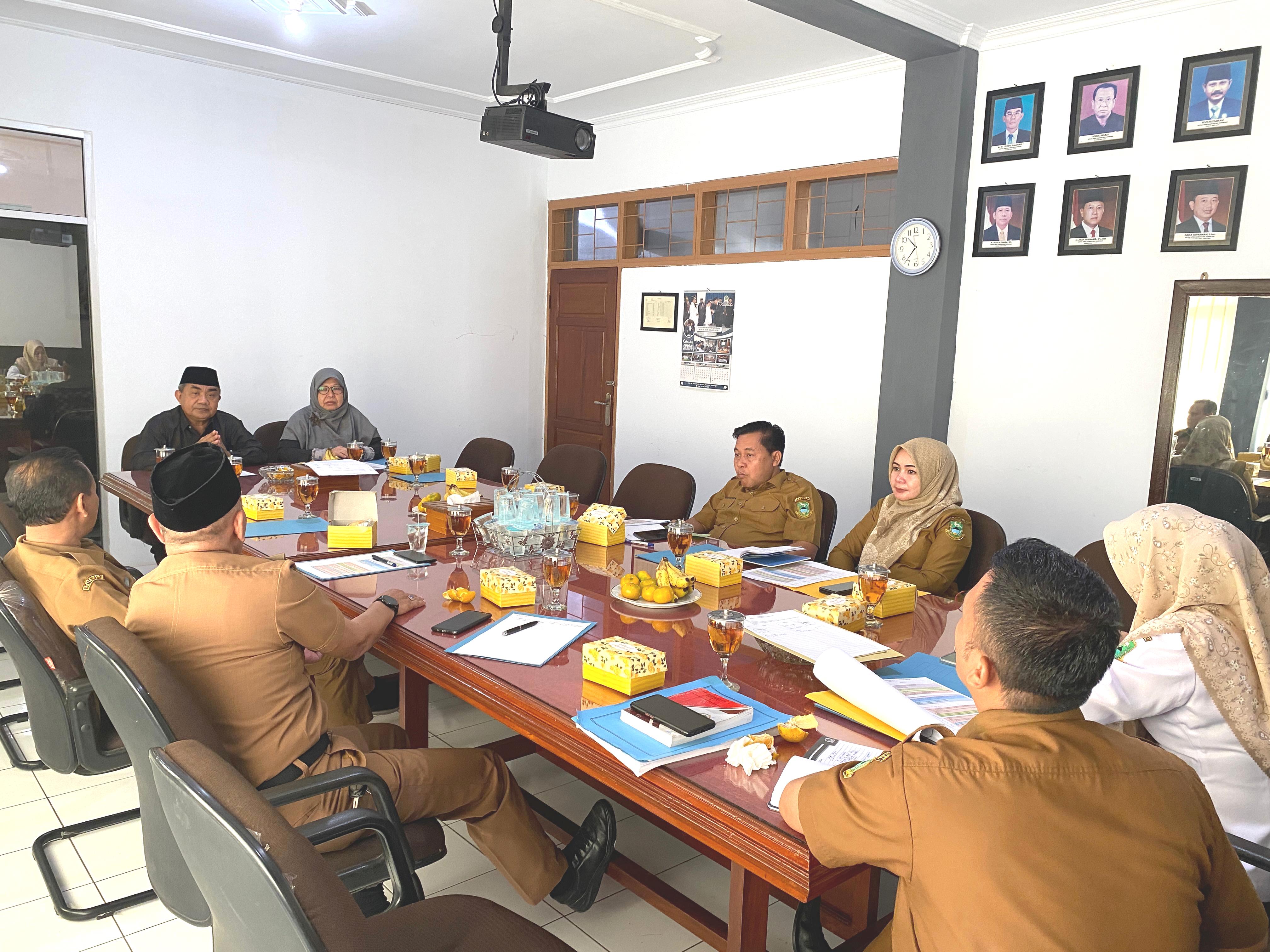 Rapat Pimpinan DPRD Kabupaten Kuningan membahas Jadwal Kegiatan DPRD Caturwulan III (Bulan Juni) Masa Persidangan Tahun 2024