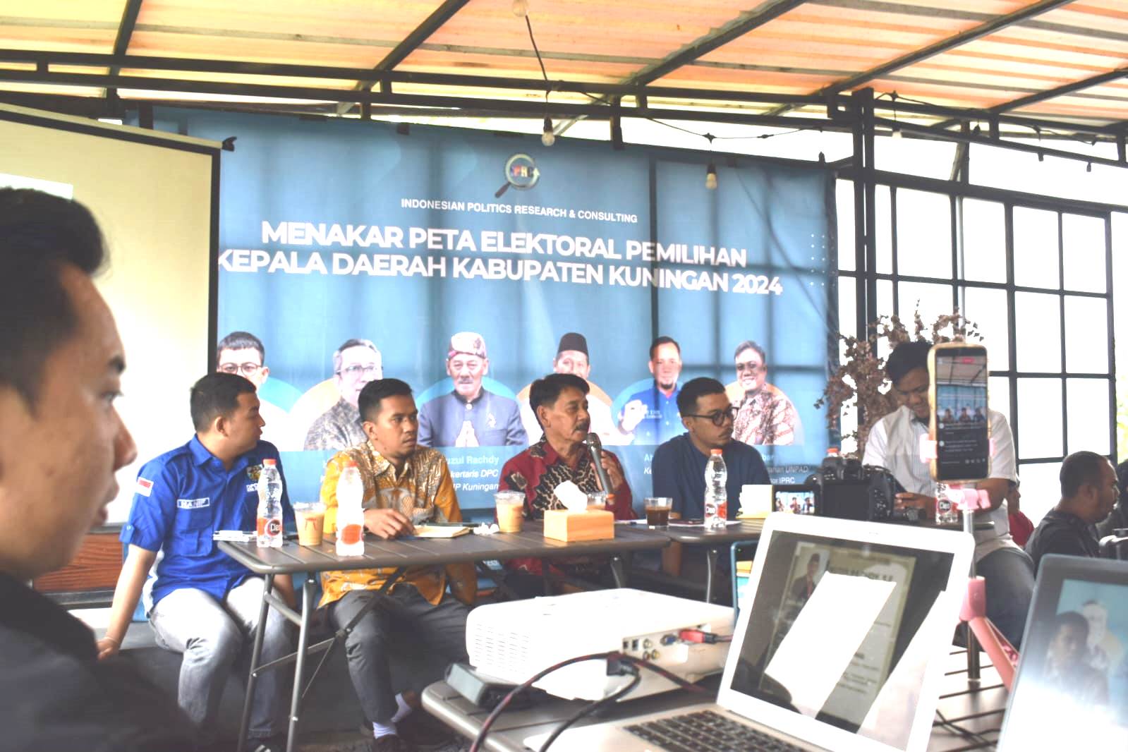 Diskusi Publik Interaktif "Menakar Peta Elektoral Pemilihan Kepala Daerah" Kabupaten Kuningan