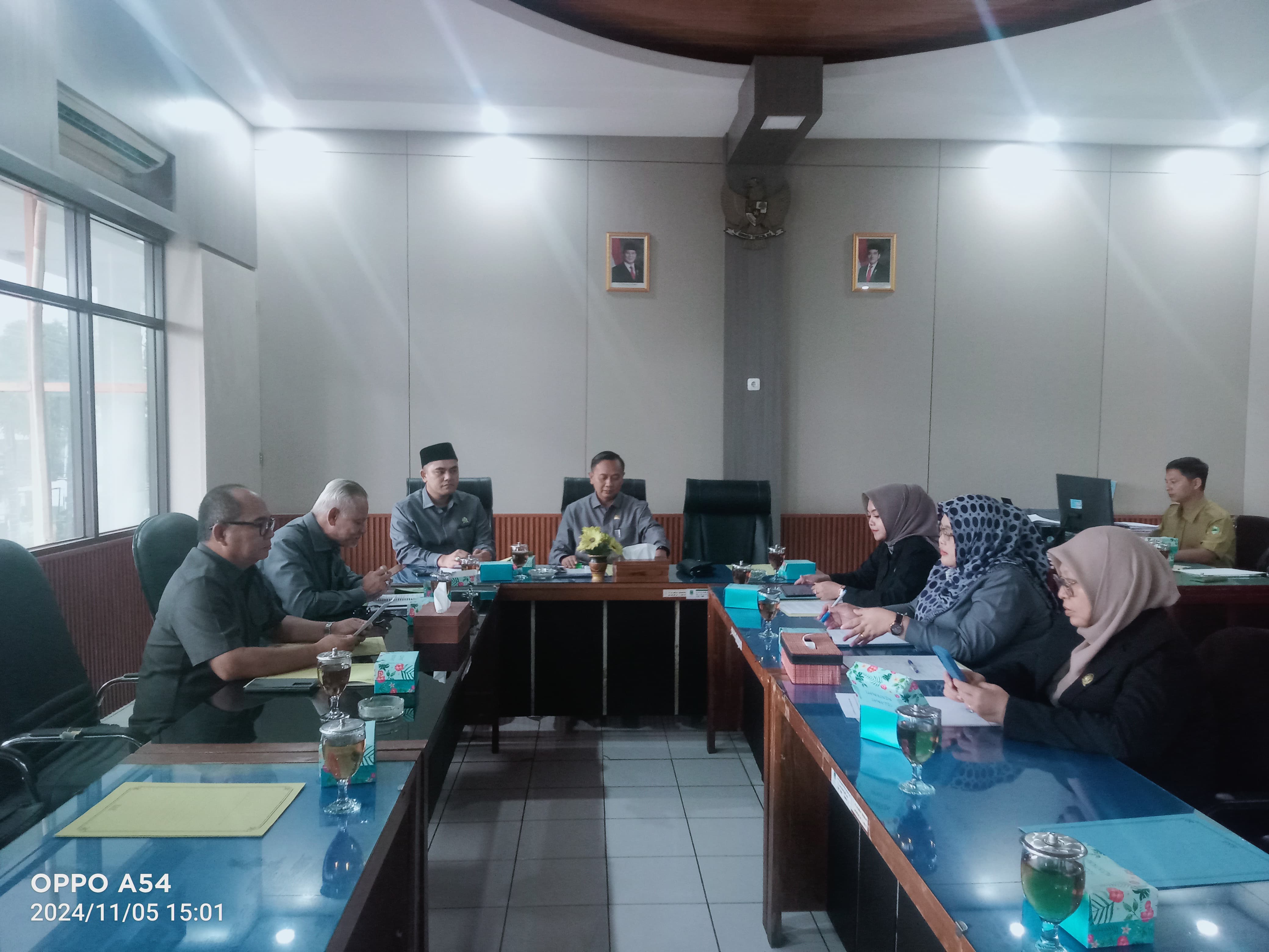 Rapat Internal Komisi I DPRD Kabupaten Kuningan