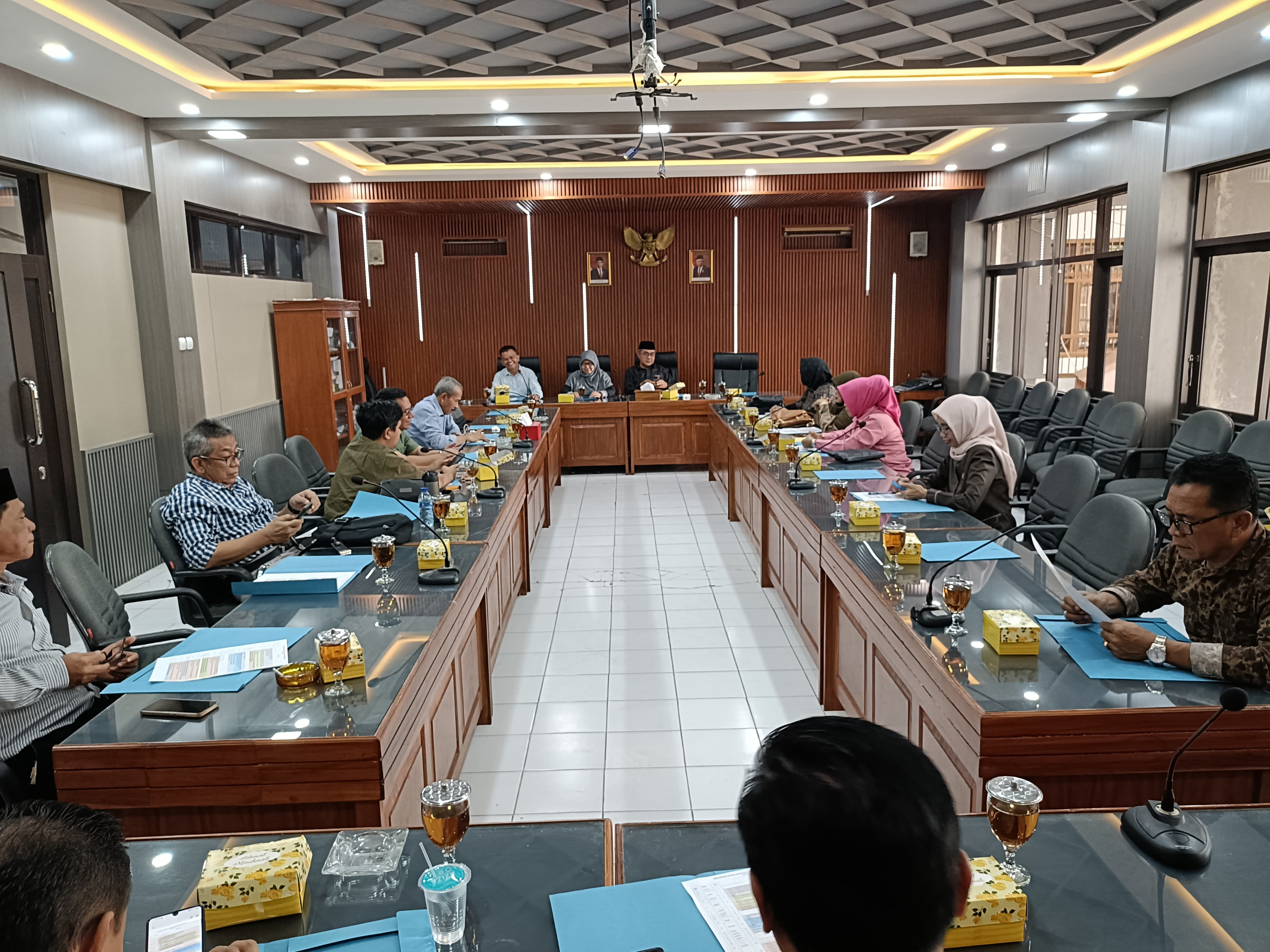 Rapat Badan Musyawarah DPRD Kabupaten Kuningan membahas Jadwal Kegiatan DPRD Caturwulan III (Bulan Juni) Masa Persidangan Tahun 2024