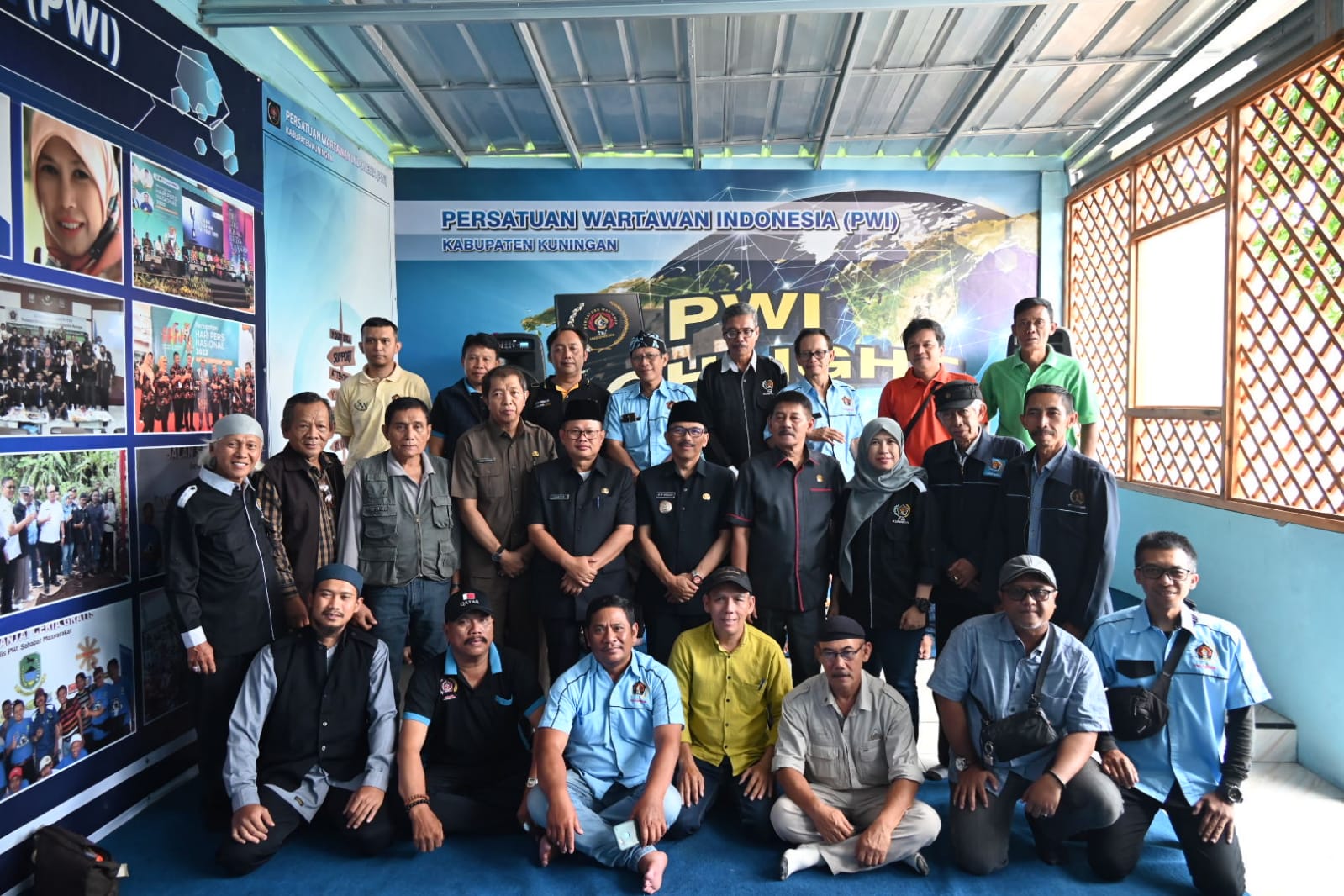 Peresmian Gedung PWI Kabupaten Kuningan