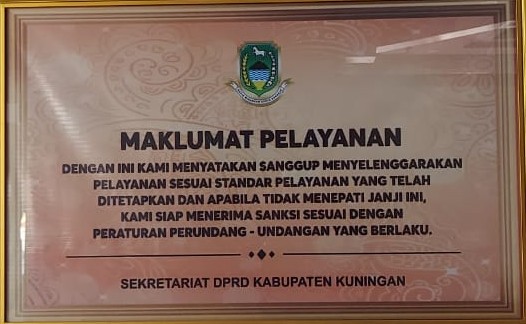 Maklumat Pelayanan