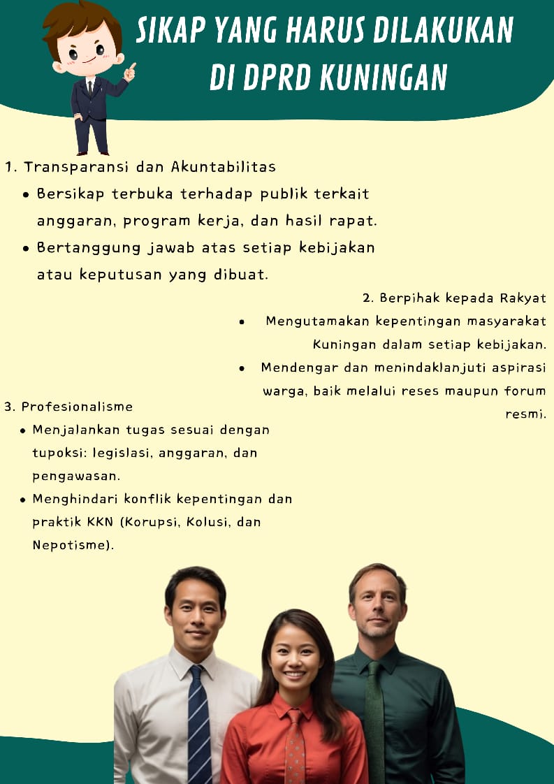 Sikap Yang Harus Dilakukan di DPRD Kuningan